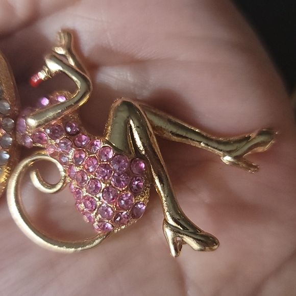 NWT SEXY KITTY CRYSTAL NECKLACE BY BETSEY JOHNSON - Picture 5 of 6